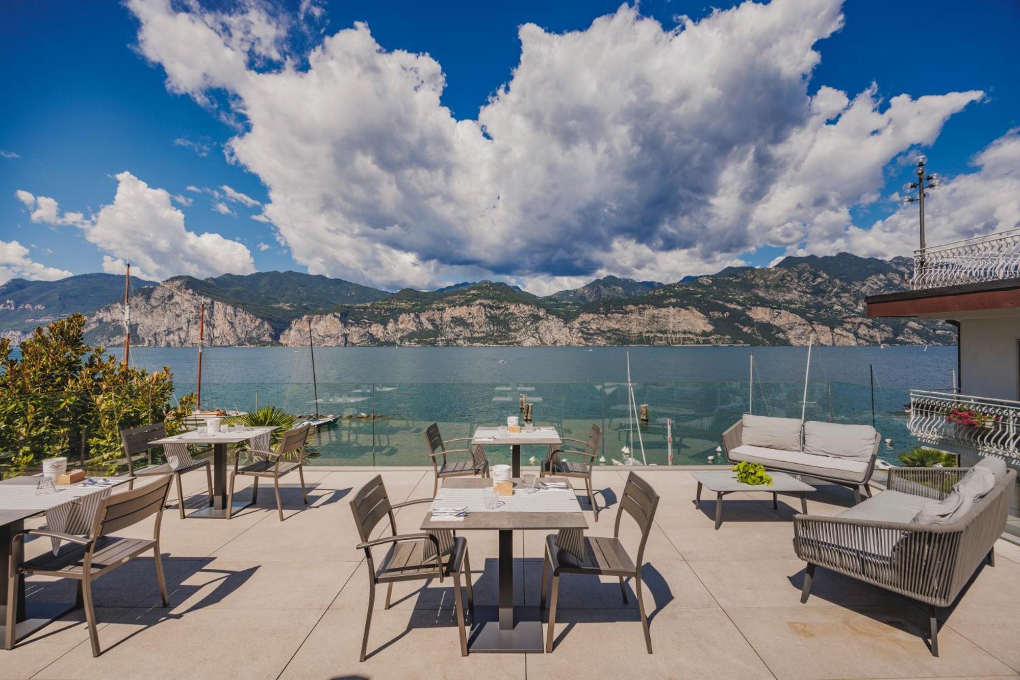 Hotel Gabbiano Malcesine Exterior foto